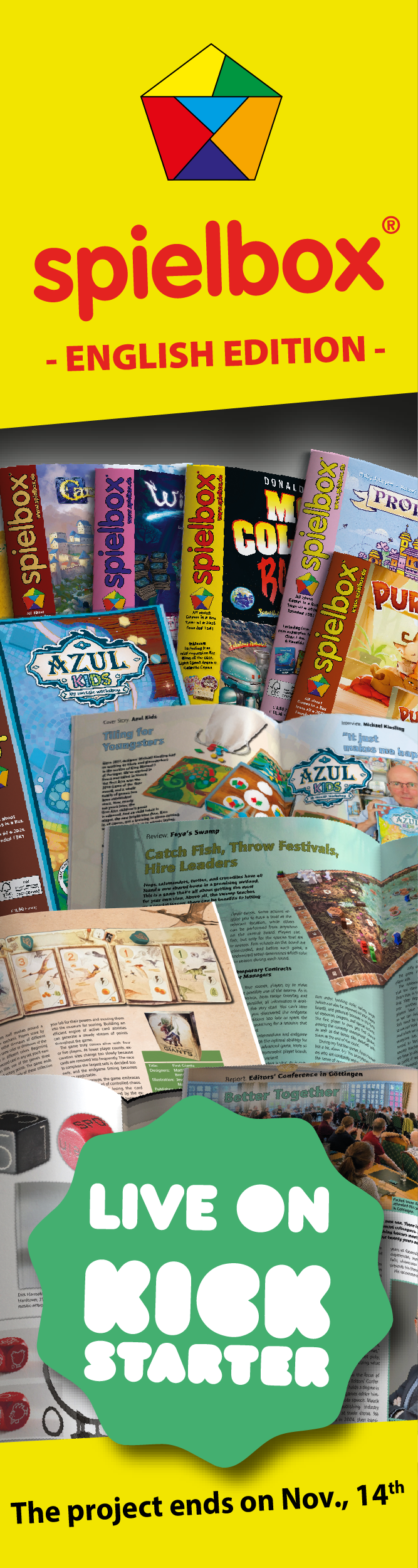 spielbox auf Kickstarter